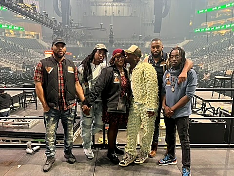 The family at the SOS Tour in Atlanta